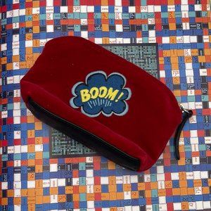 Stubbs & Wootten Velvet Embroidered Pop Art Pocket